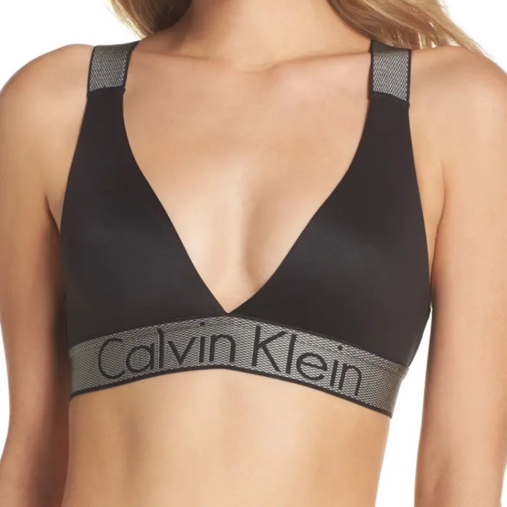 Calvin Klein Mesh Strap Bralette
